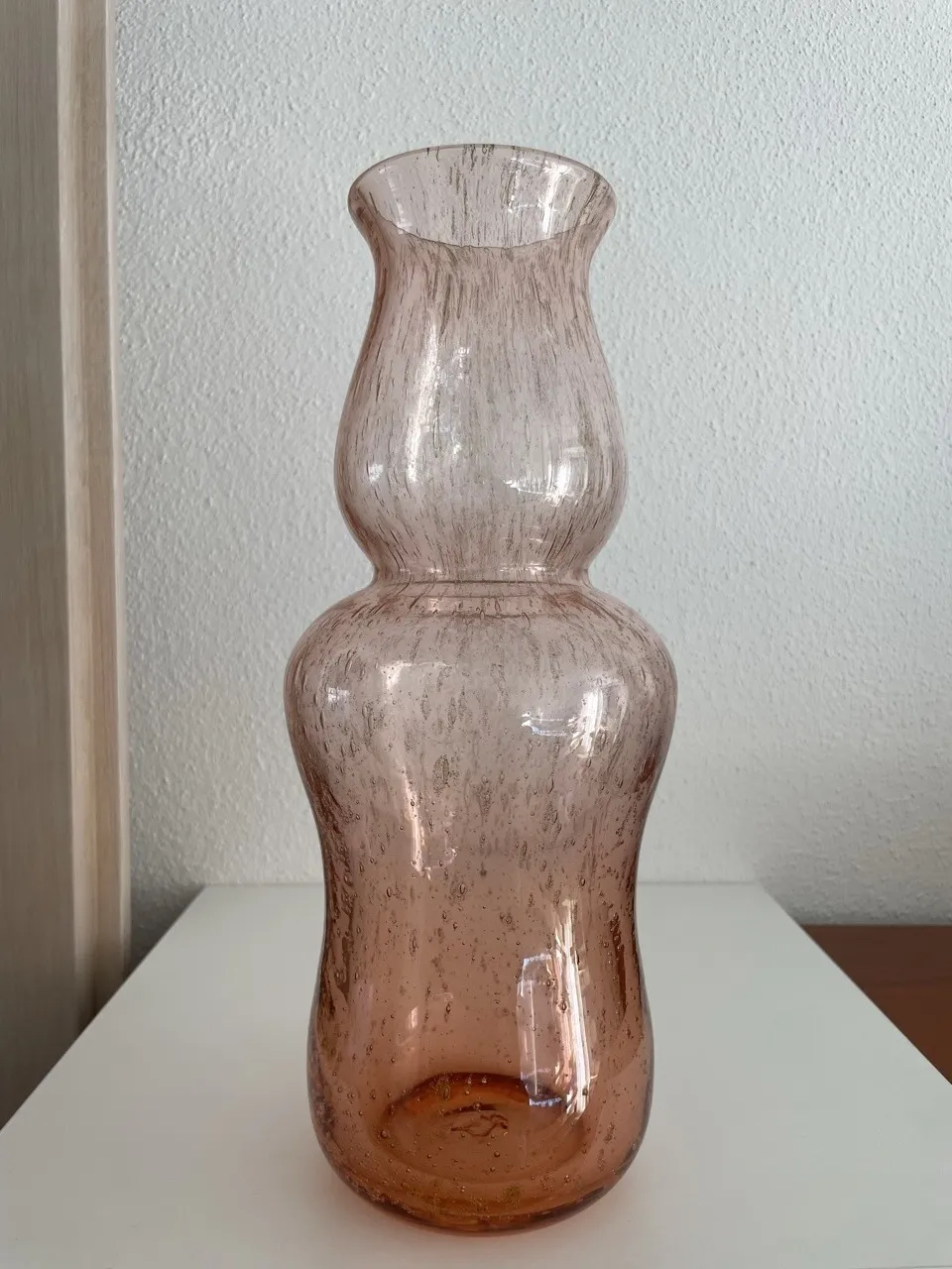 Butla wazon Sadowski Huta Sudety Barbara szkło PRL nie Horbowy antico