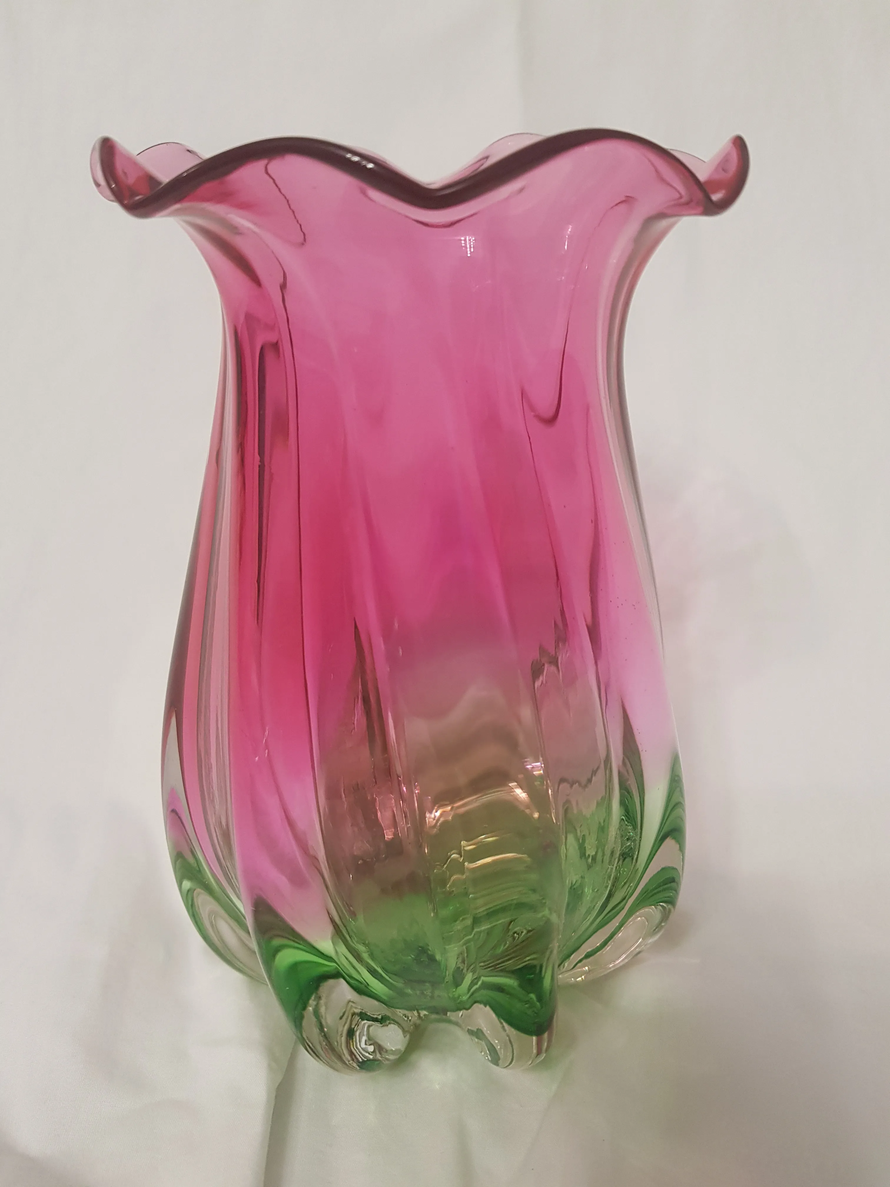 Wazon ze szkła Murano.