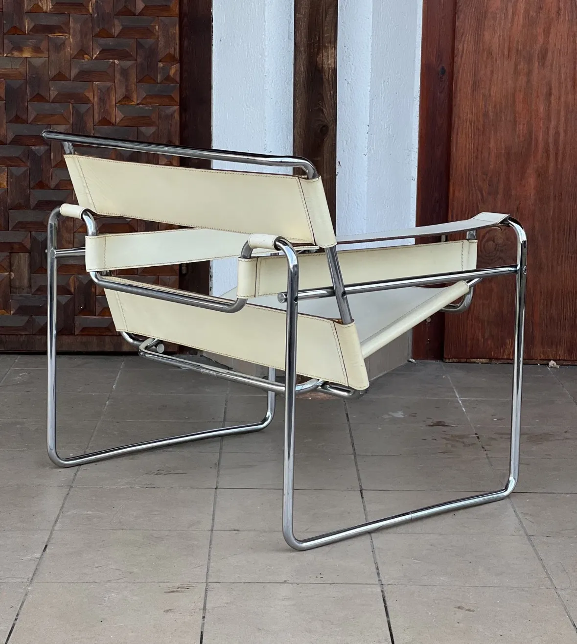 Wassily chair, Marcel Breuer, produkcja Gavina, lata 60. | Patyna.pl