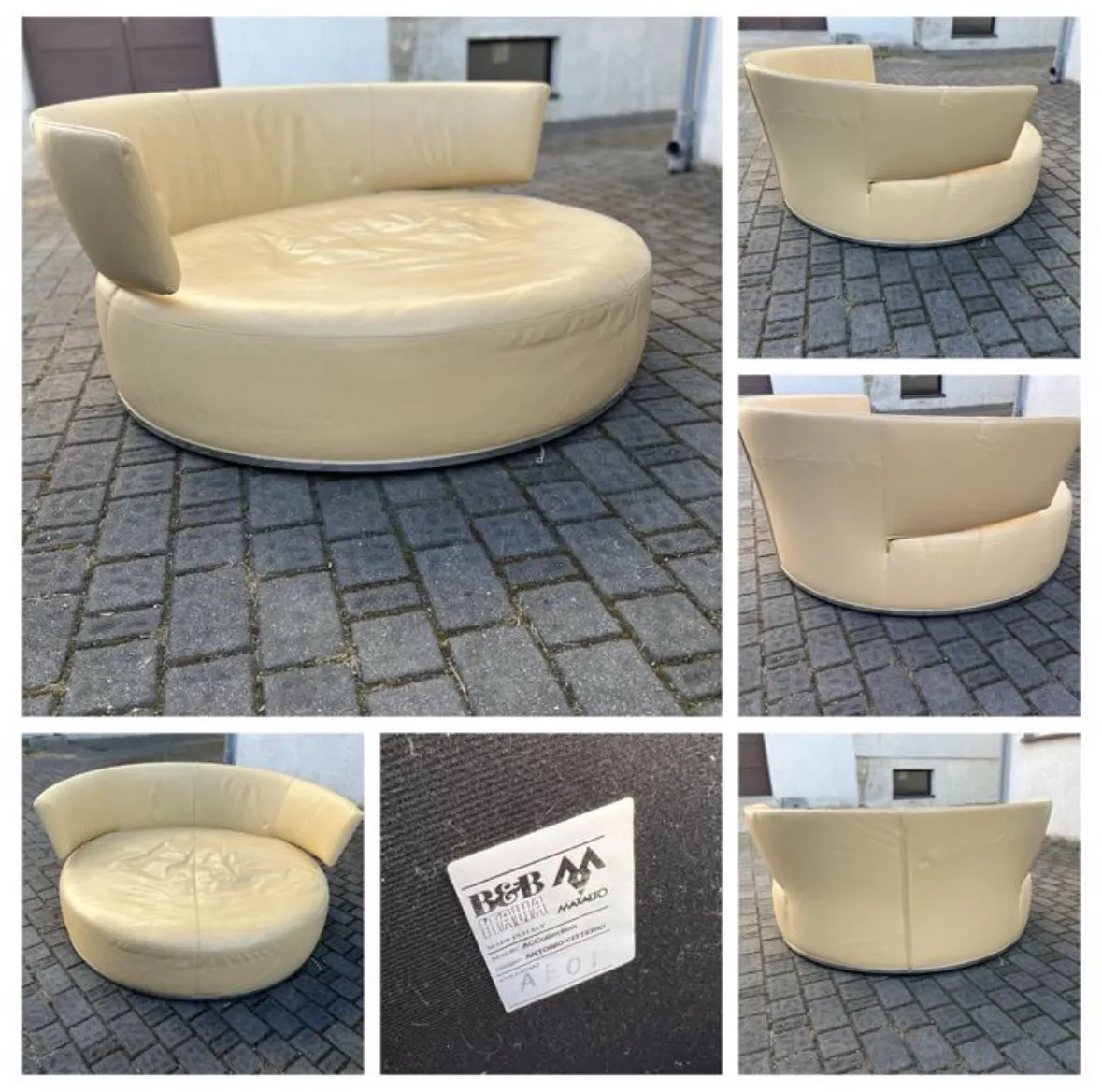 BB Italia Maxalto, Sofa obrotowa Amoenus