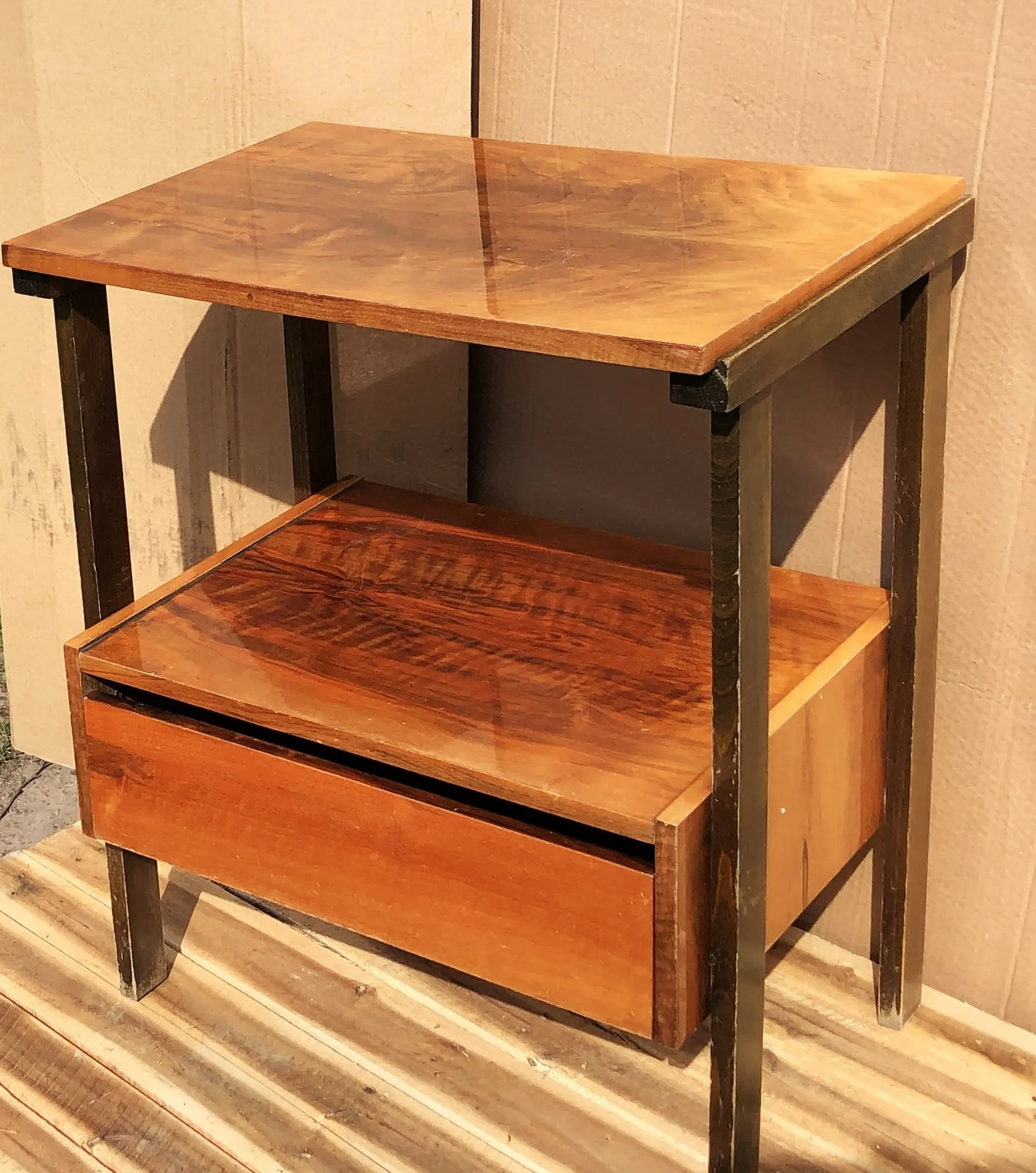 Stolik pod telewizor, lata 60.