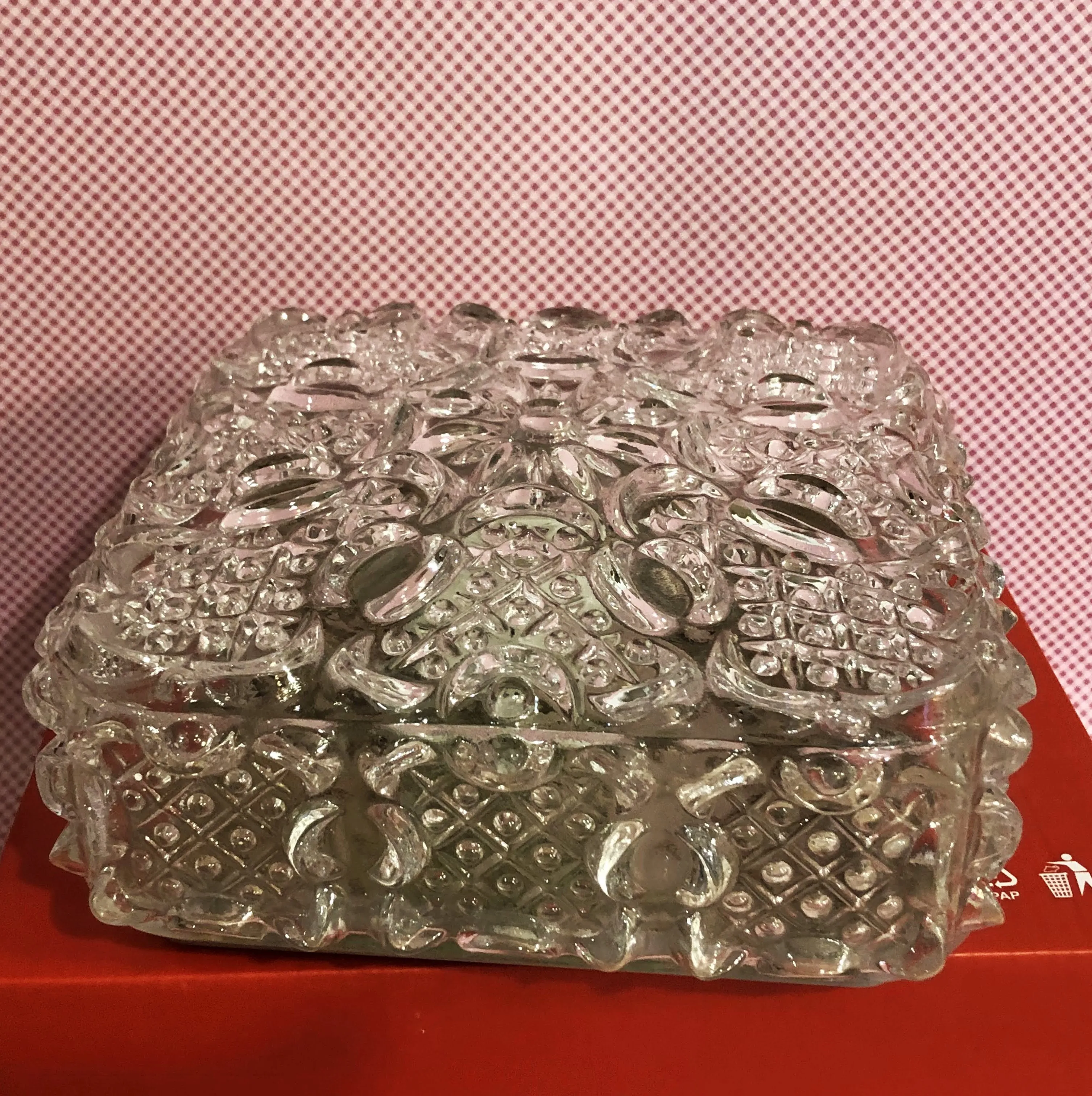 Plafon, kinkiet Glashutte Limburg, Niemcy, lata 70