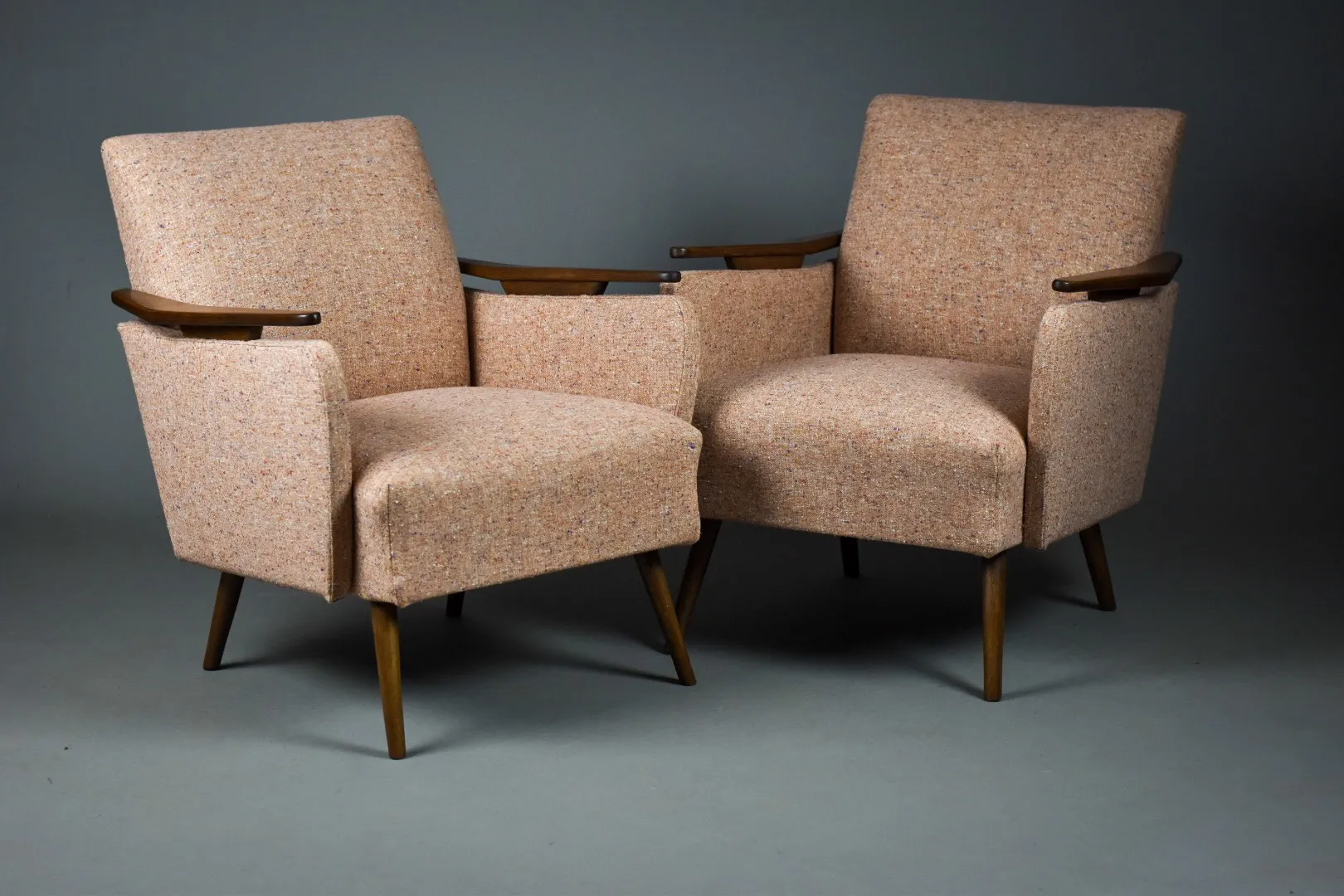 Fotel wypoczynkowy, duński design, lata 50.