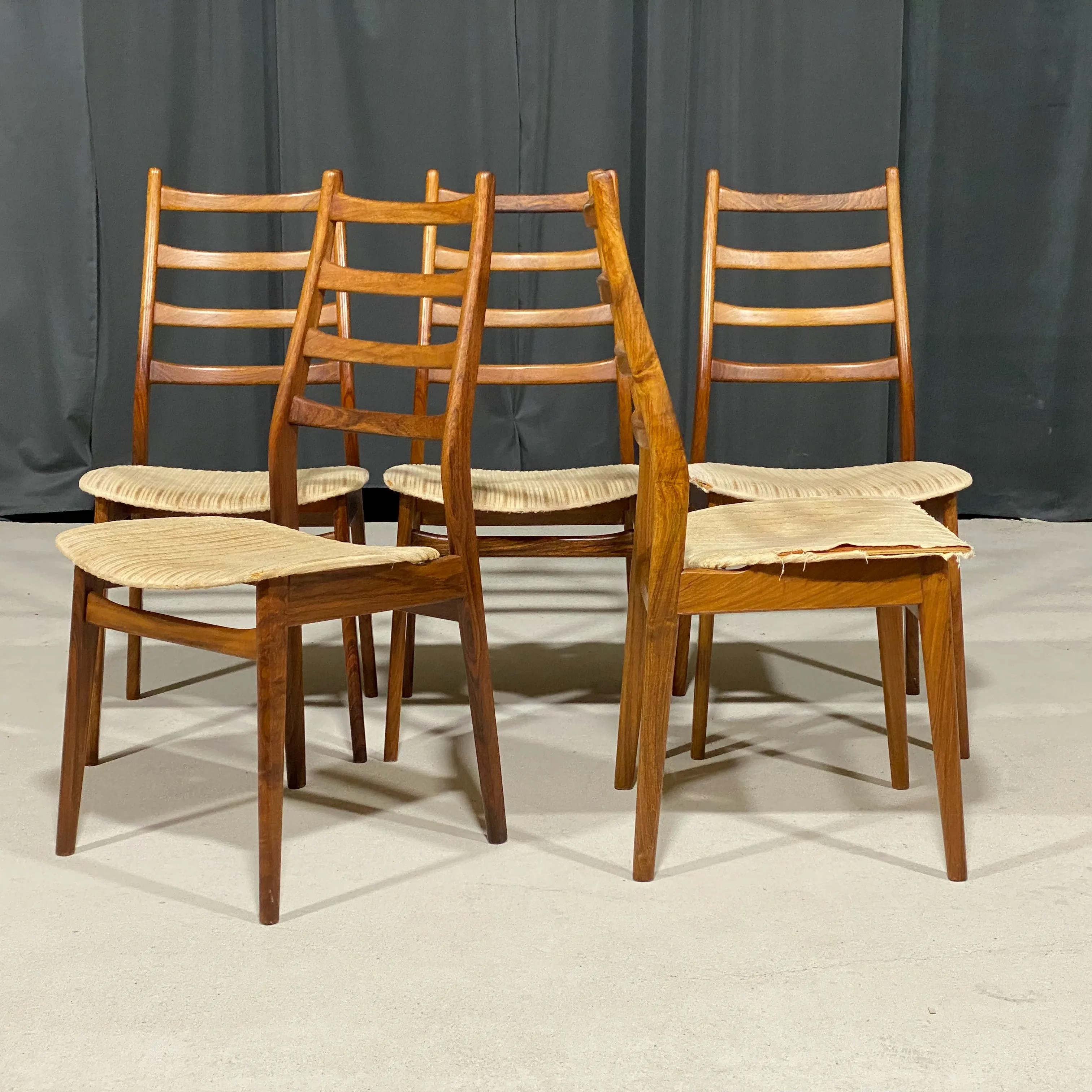 Komplet 5 krzeseł vintage, Casala, Niemcy, lata 60. - 70.