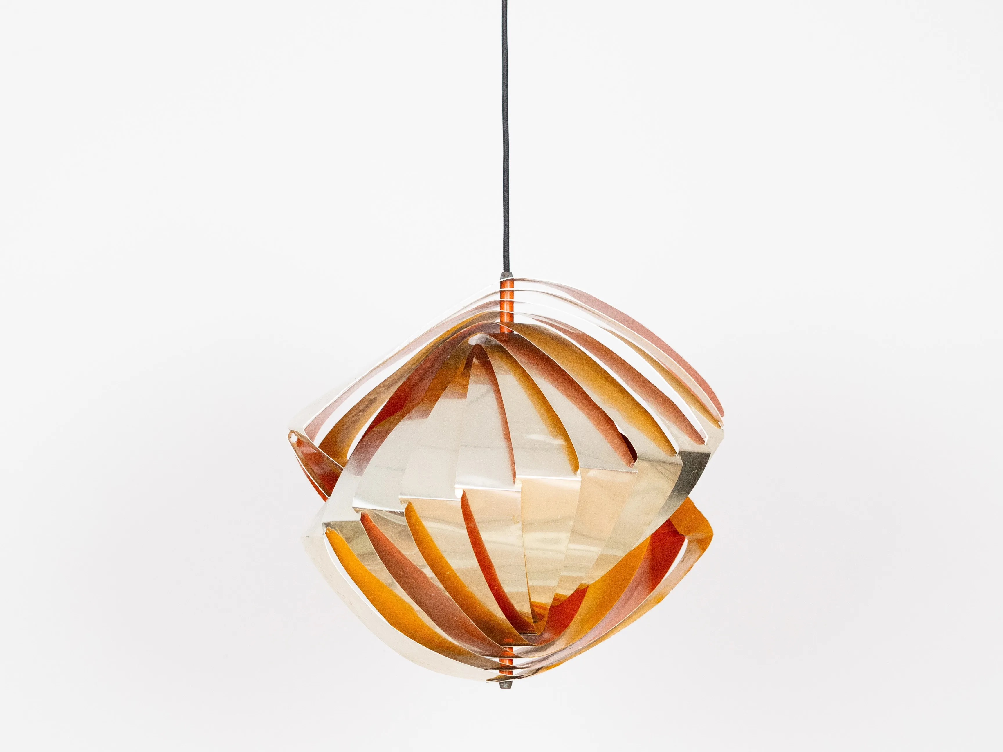 Duńska vintage lampa Konkylie, proj. Louis Weisdorf, Lyfa, 1963