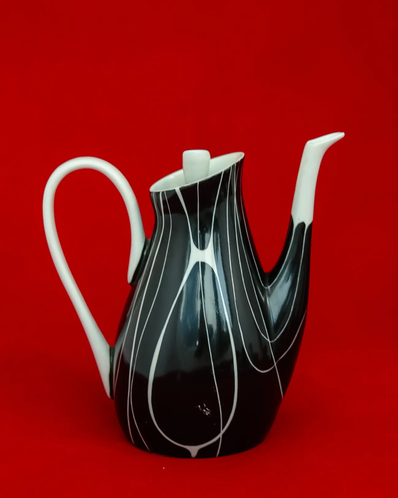 Oryginalny serwis kawowy „Lidia” – Zakłady Porcelany i Porcelitu Chodzież, Marian Pasich, lata 60.