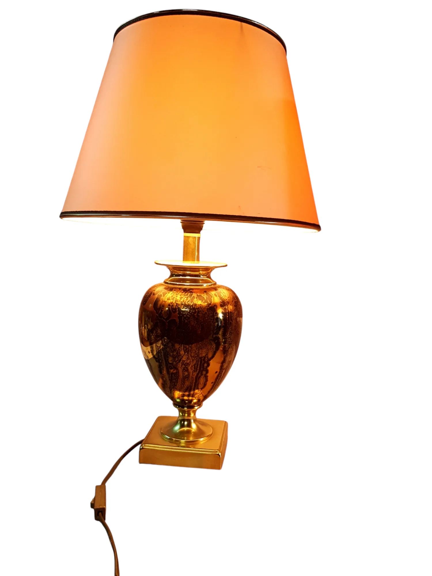 Luksusowa Para Lamp Stołowych Le Dauphin France, Lata 70. XX w