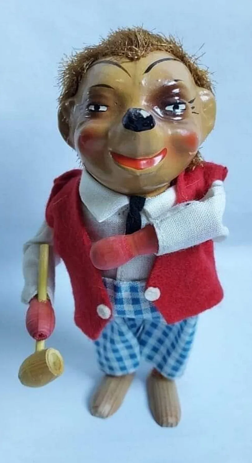 Figurka zabawka jeż Mecki vintage