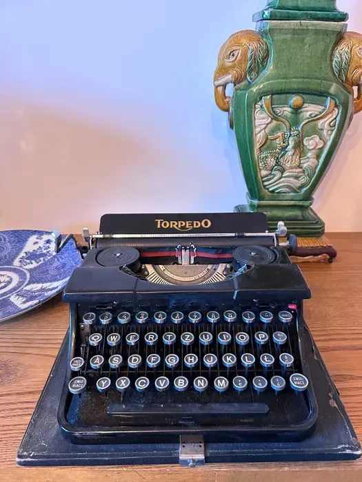 Maszyna do pisania Torpedo, sprawna, polskie znaki