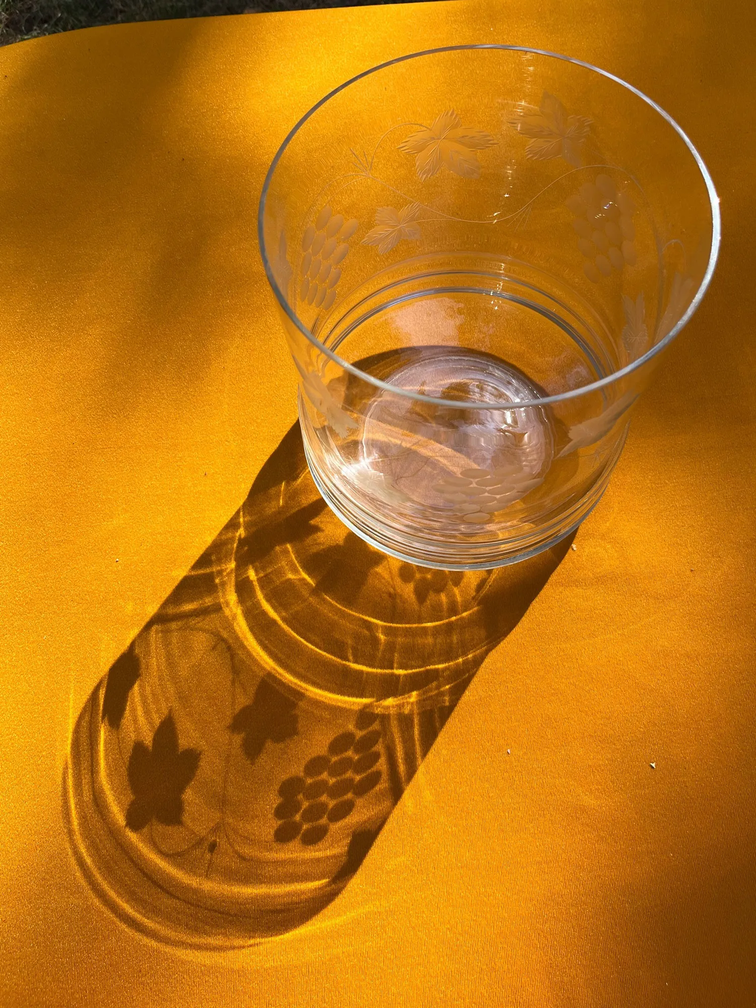 Wazon kryształowy, huta Hortensja