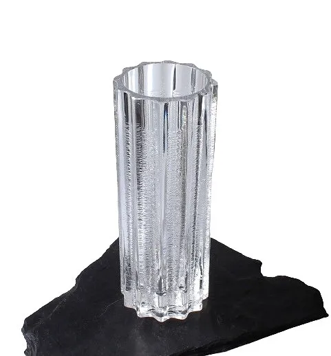 Wazon Jiri Repasek Podebrady Sklo Union szkło kryształowe prasowane l.70