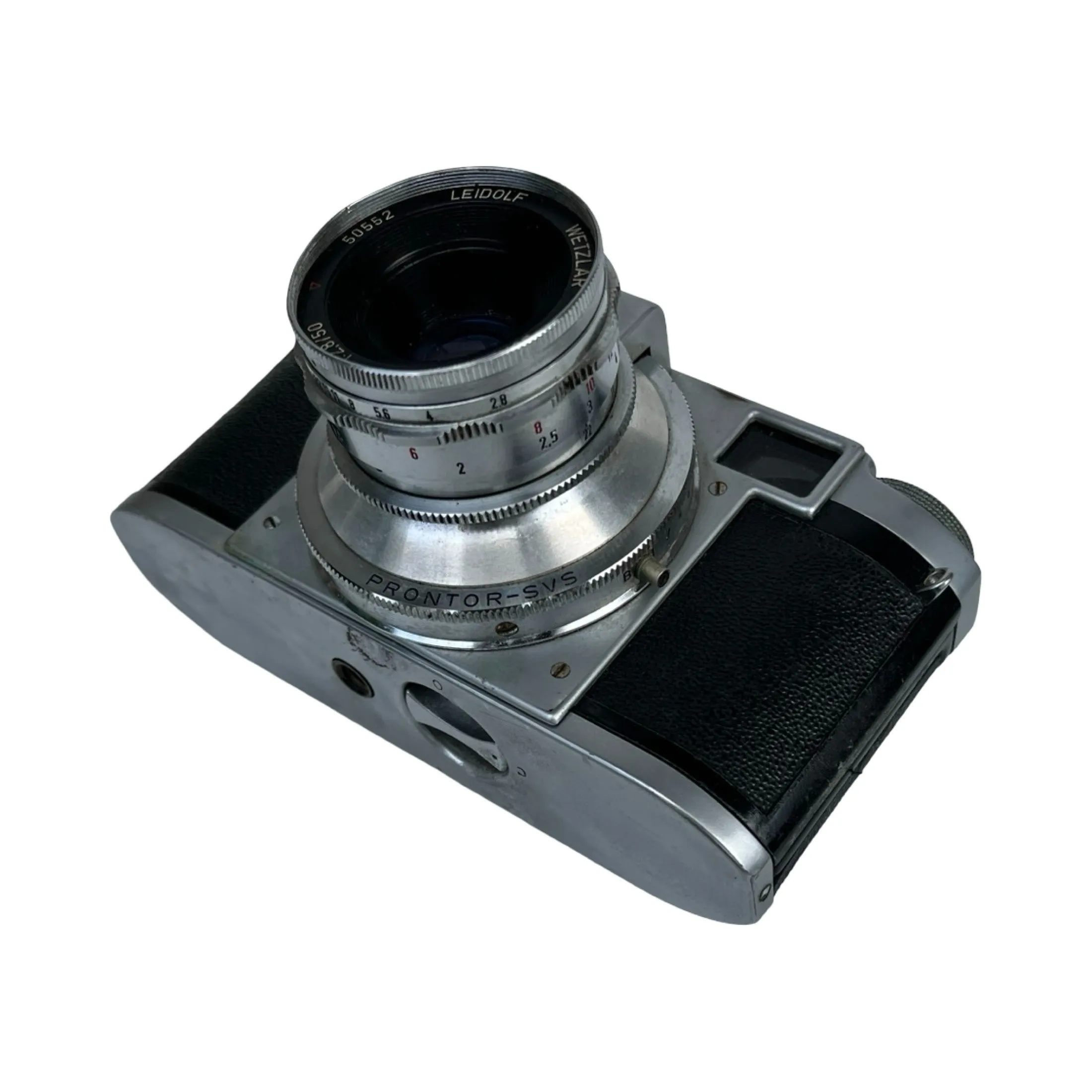 Aparat Leidolf Lordomat C35 Lordonar 50mm f/2.8 oryginalne etui